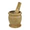 Brown Mango Wood Country Cottage Mortar & Pestle Sets